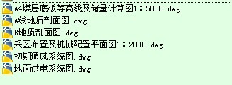 某矿图纸全套