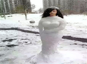 雪之魅 何建民摄影作品